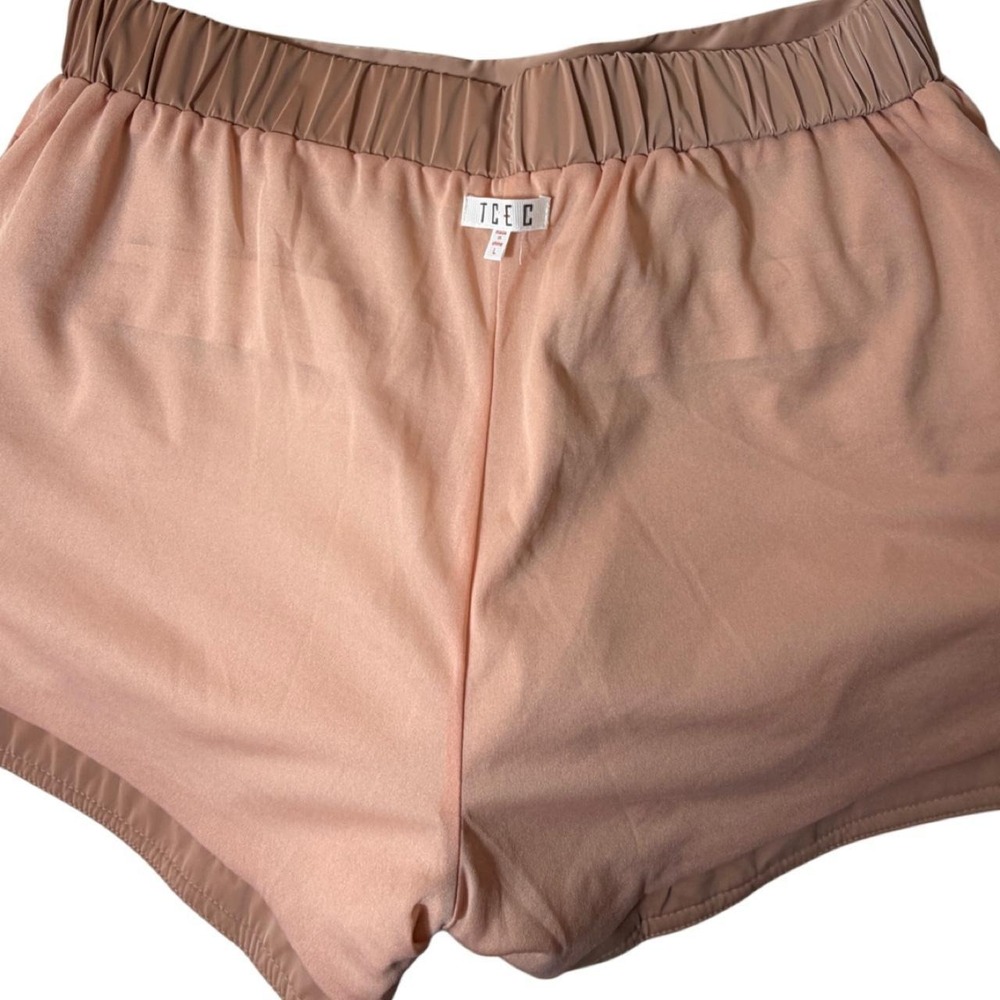 TCEC ROSE GOLD UTILITY RUNNING SHORTS Size Large - Picture 3 of 8